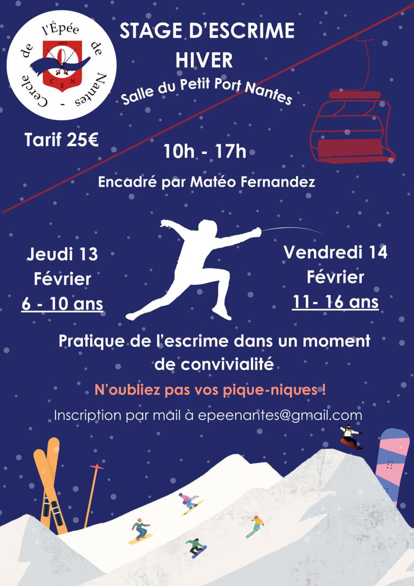 Stage de Février