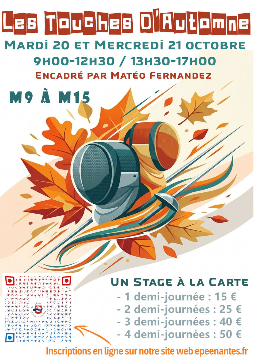 Les Touches d'Automne - Stage
